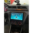 Moldura Multimida 9 Vw Linha G7 G8 Gol Voyage Saveiro Preta