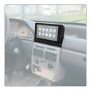 Moldura Dvd 2din Multimidia Mp5 Fiat Uno Mille Fiorino 4255 Black Piano