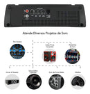 Modulo Taramps Hd 3000 1 Ohm 3000rms Amplificador 3000w