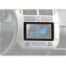 Moldura Adaptadora 2 Din Dvd Multimidia 9 Para 10 Pol 5873 Black Piano