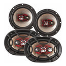 Alto Falante Bravox Kit Facil 6 + Triaxial Quadriaxial 6x9