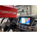 Moldura 9 Pol L200 Triton Pajero Dakar 2009 Ate 2018 Fiamon